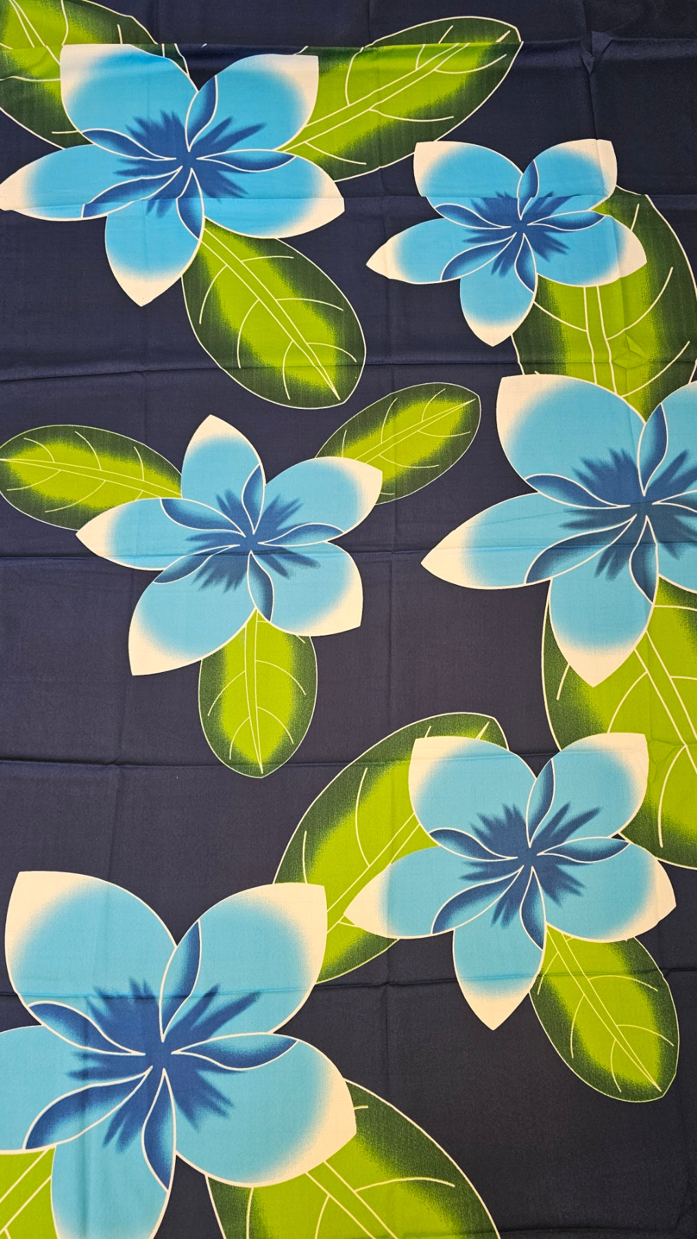Plumeria & Leaf Sarong