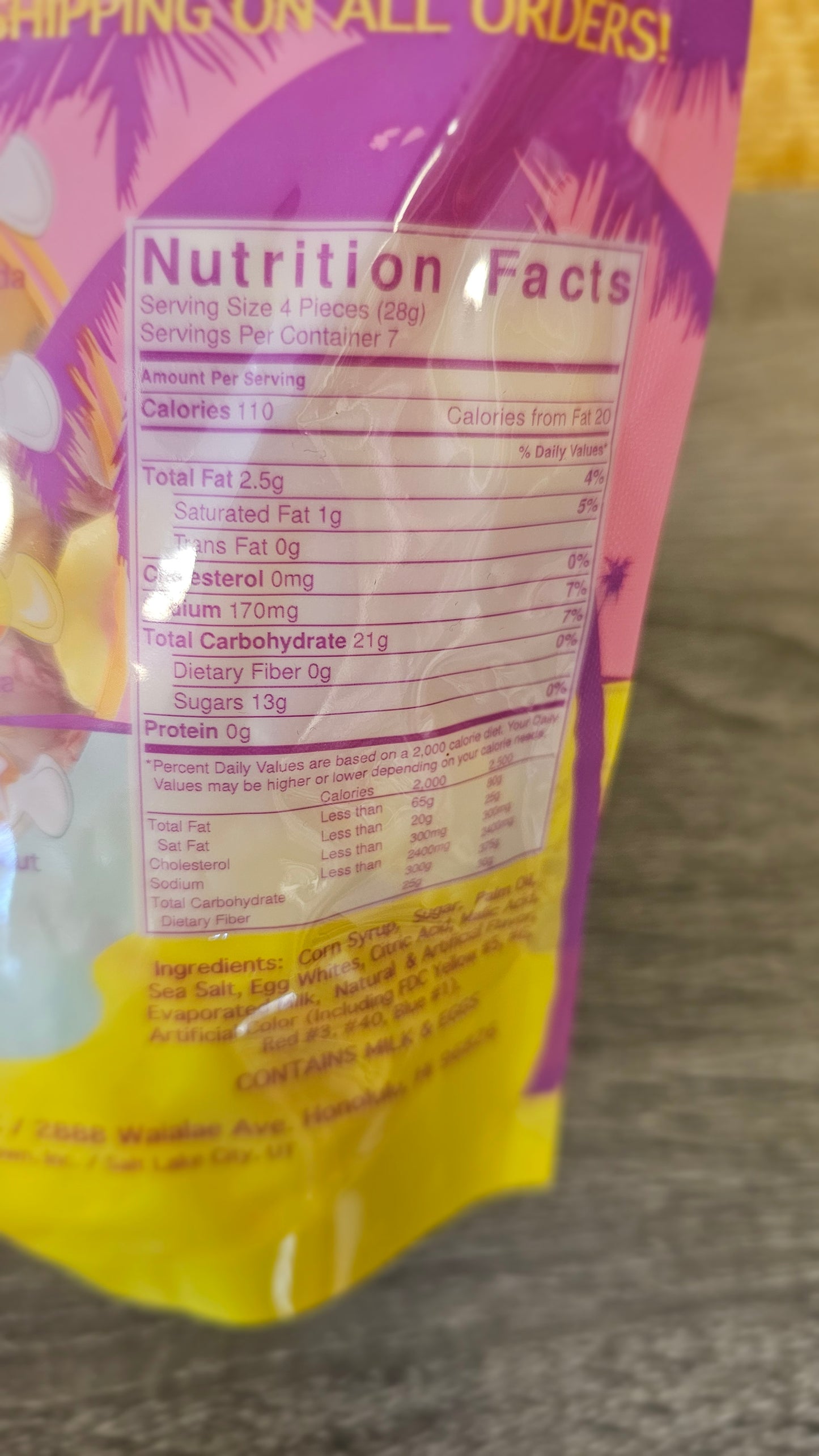 Guava Saltwater Taffy