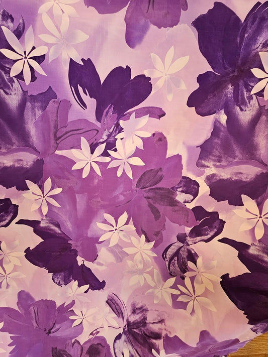 Tiare - purple - cotton