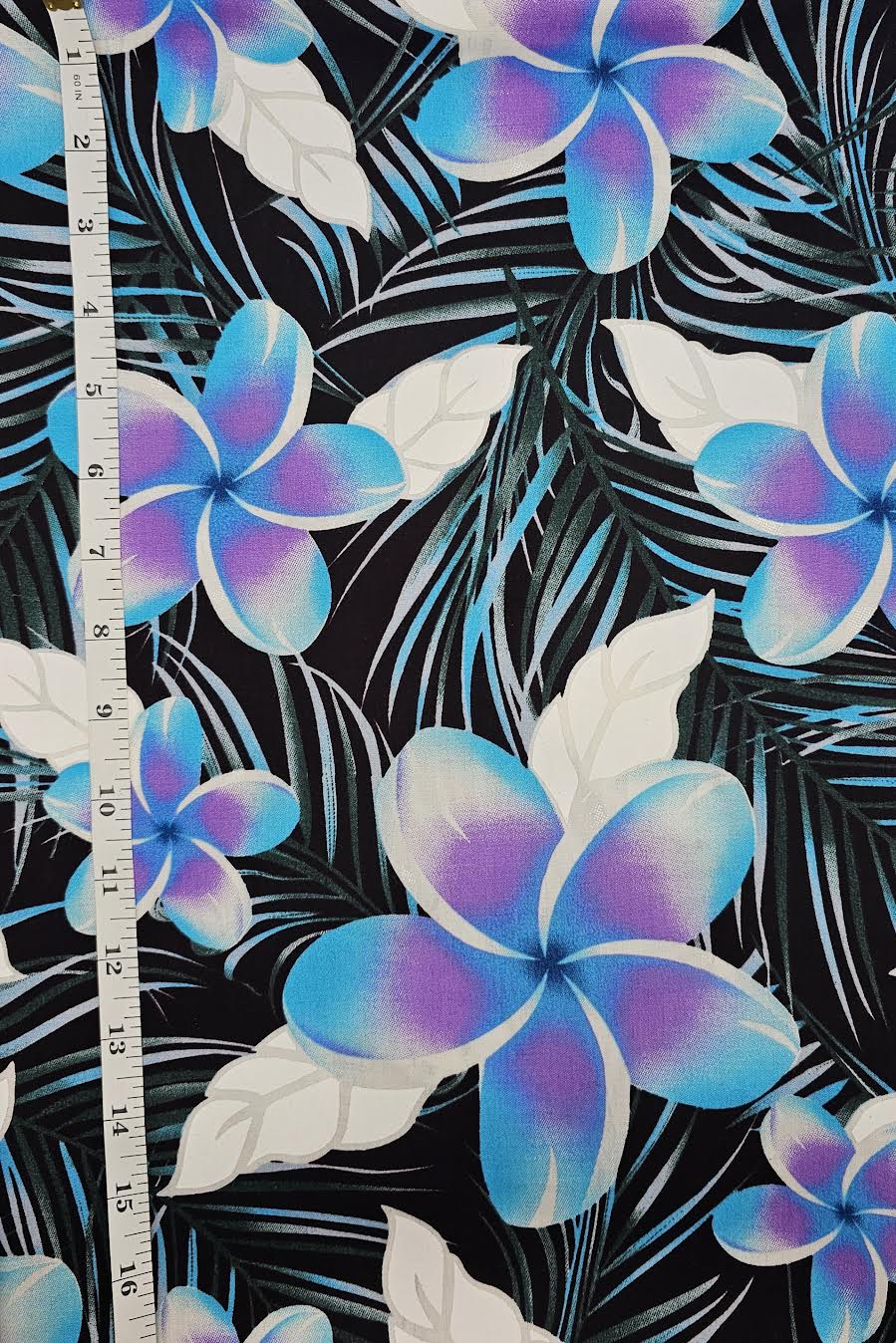 Plumeria Palm - poly cotton