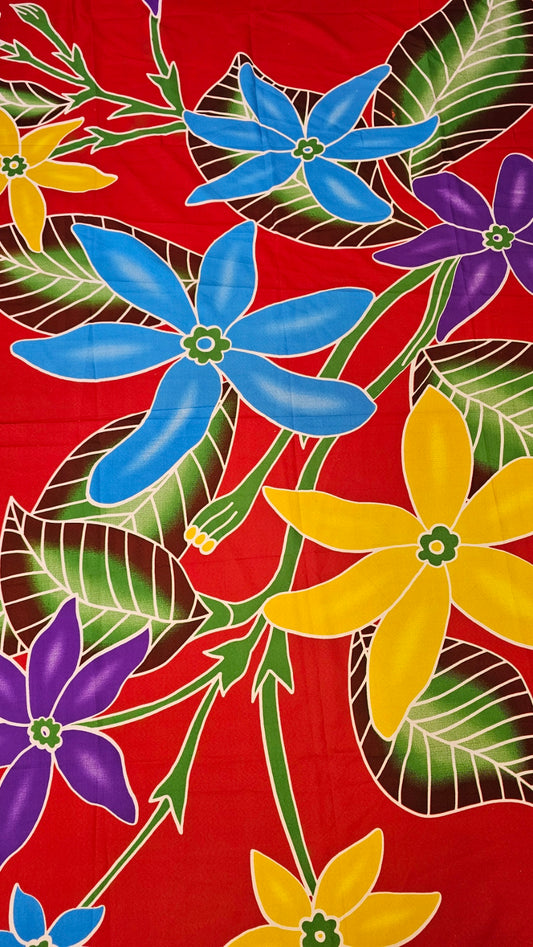 Tropical Floral Sarong